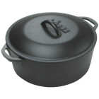 Lodge 5 Qt. Dutch Oven with Cast Iron Lid Image 1