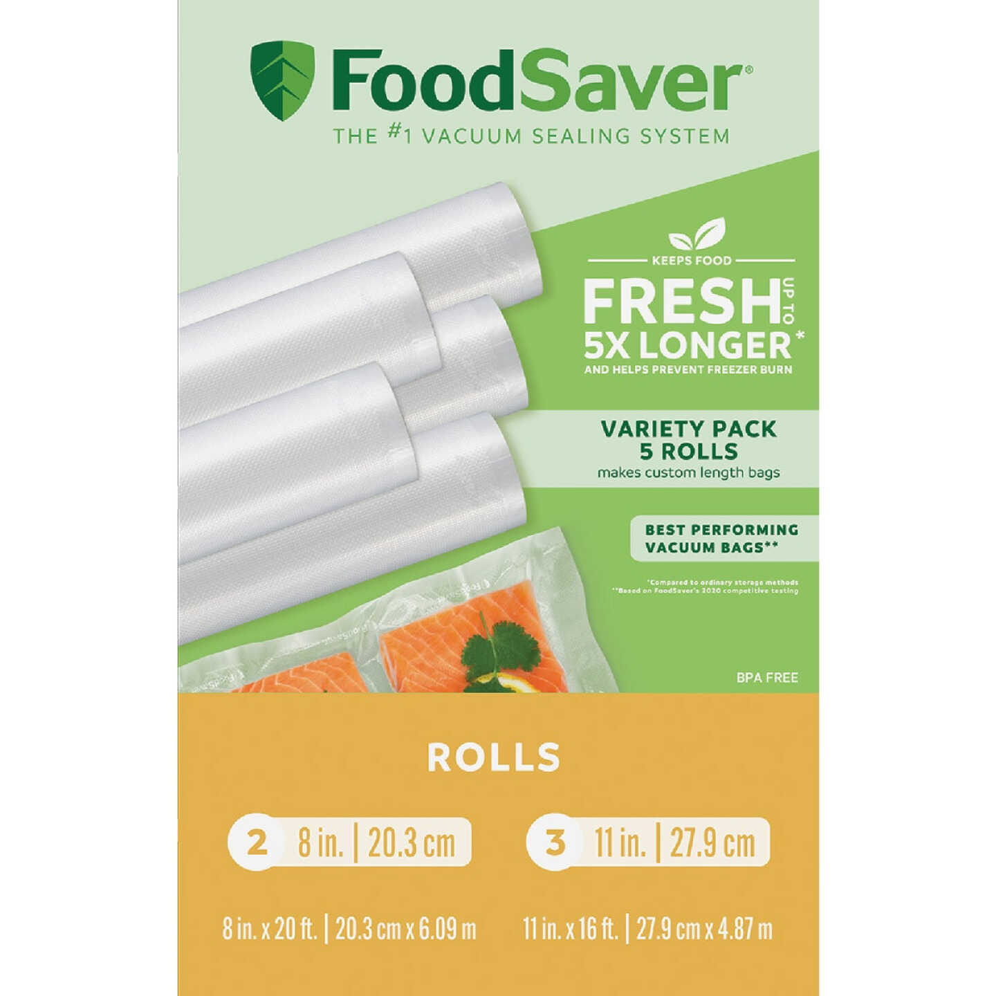 FoodSaver Make Your Own Vacuum Sealer Bags (5-Pack) Image 1