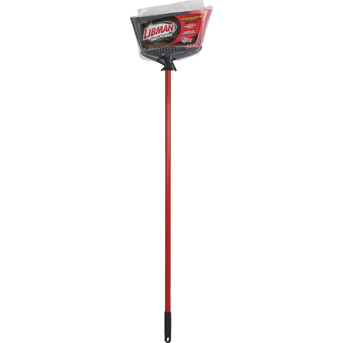 Libman 13 In. W. x 49 In. L. Steel Handle Angle Household Broom Image 2