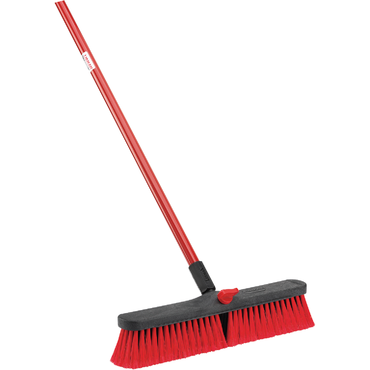 Libman 18 In. W. x 64 In. L. Steel Handle Multi-Surface Medium Sweep Push Broom Image 1