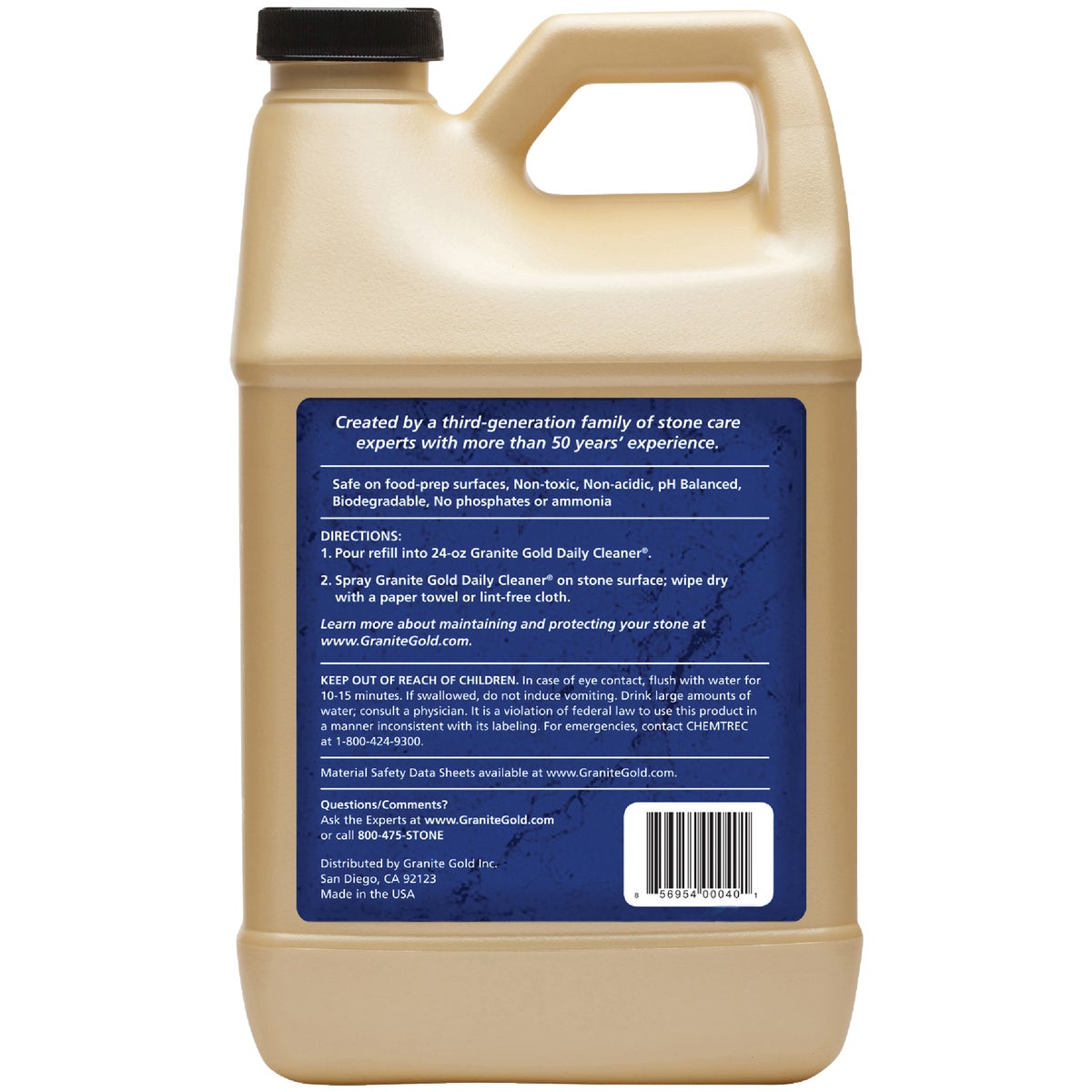 Granite Gold 64 Oz. Refill Daily Granite Cleaner Image 3
