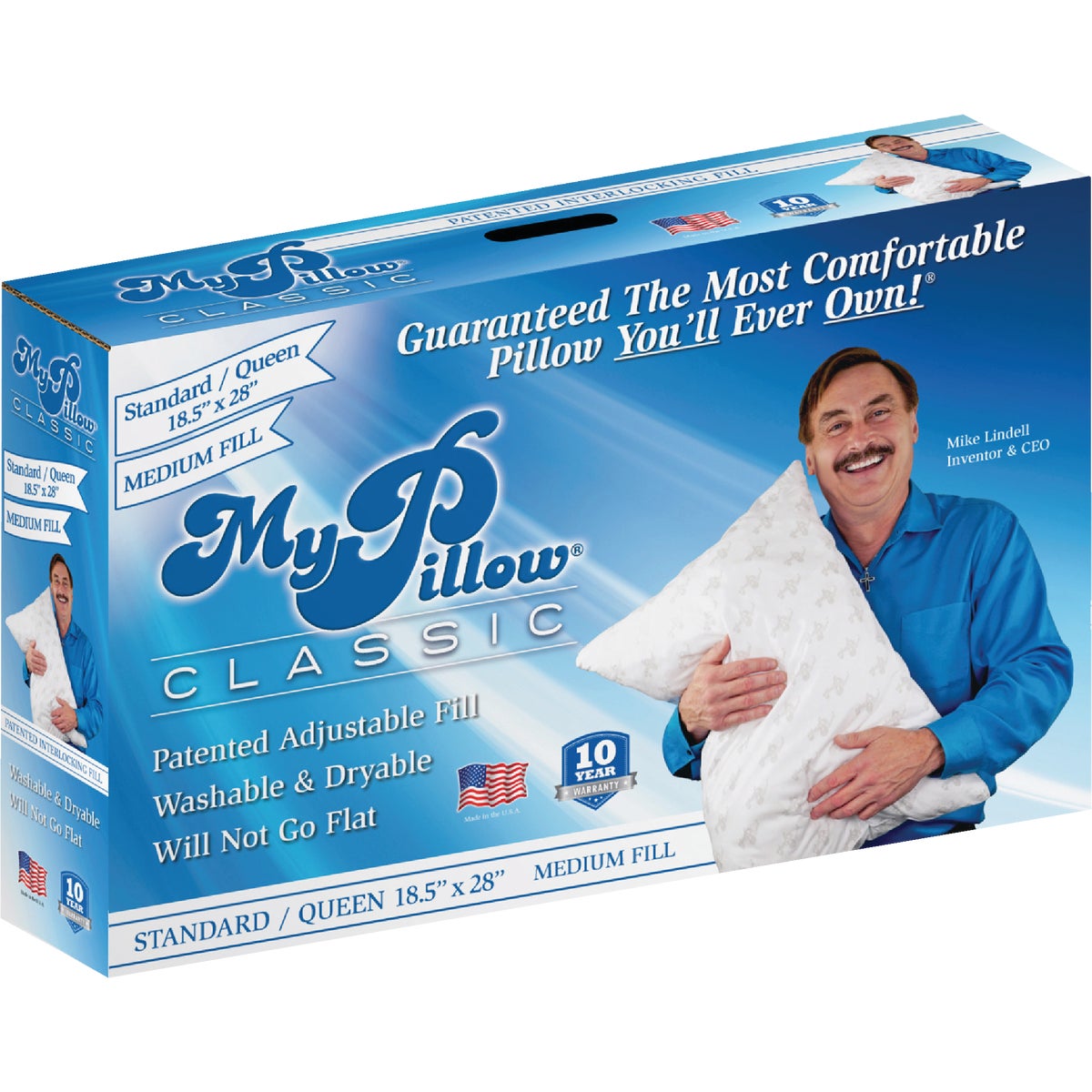 MyPillow Classic Standard/Queen Medium Fill Pillow