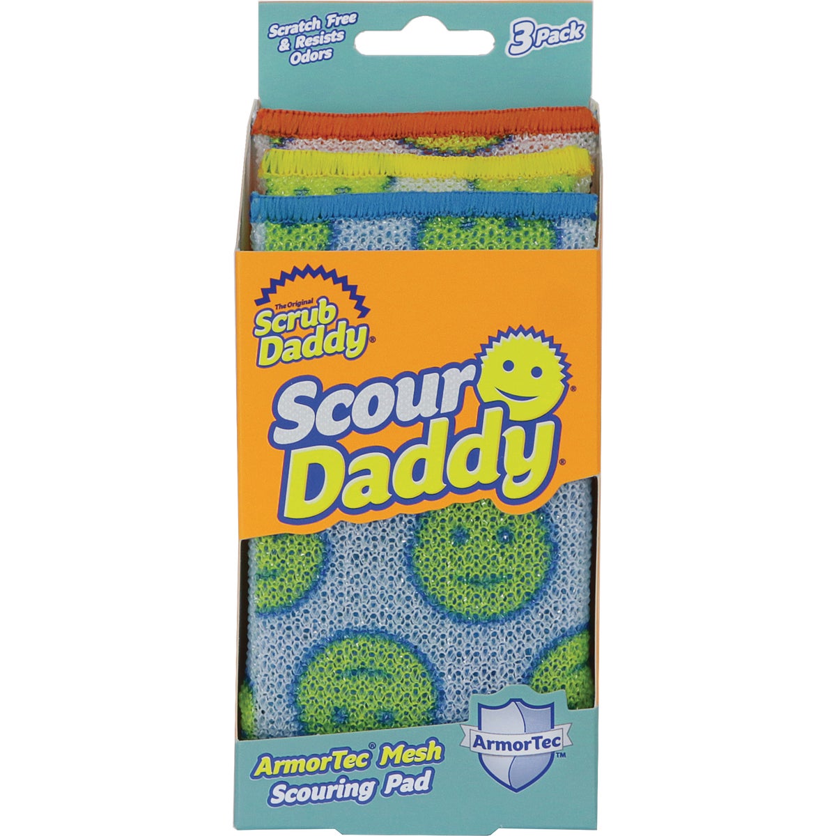Scrub Daddy Scour Daddy Mesh Scouring Pad (3-Count)