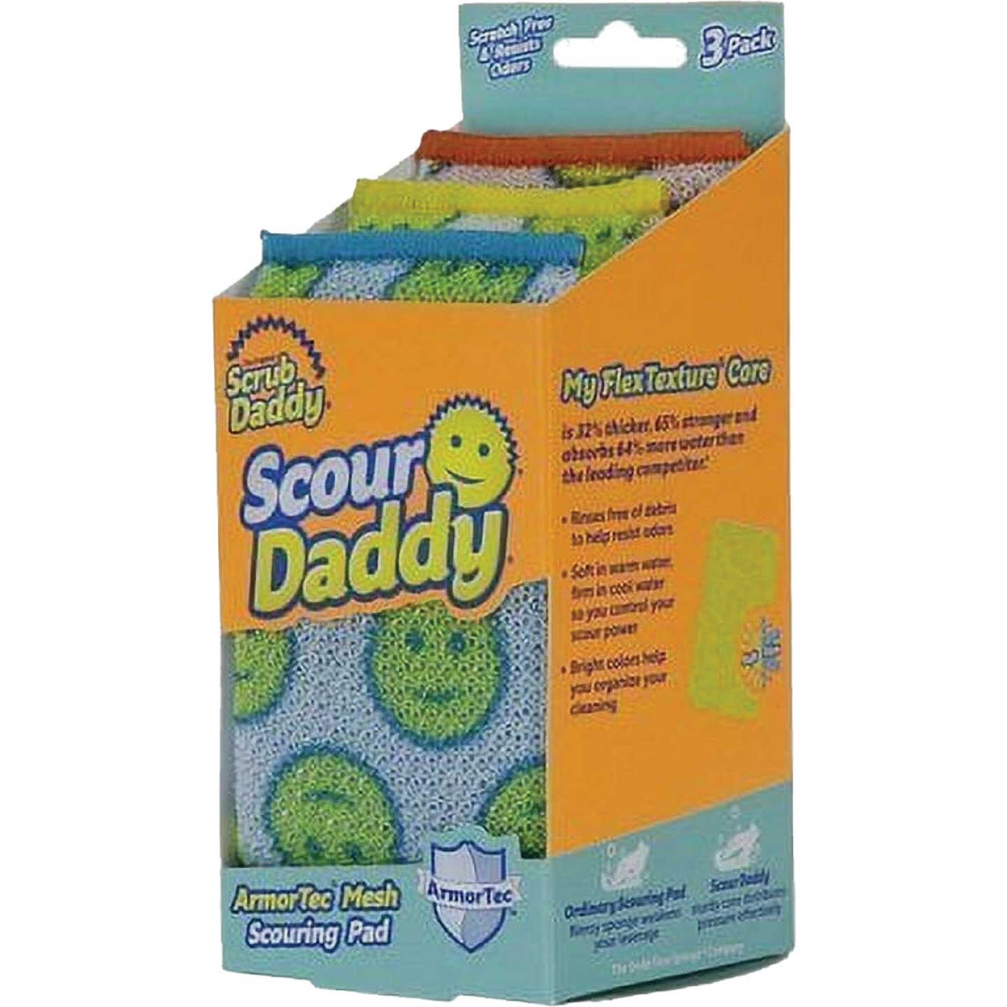 Scrub Daddy Scour Daddy Mesh Scouring Pad (3-Count) Image 5