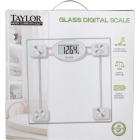 Taylor Digital 400 Lb. Glass Bath Scale, Clear Image 2