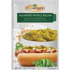 Mrs. Wages Quick Process 4 Oz. Jalapeno Pickle Relish Pickling Mix Image 1