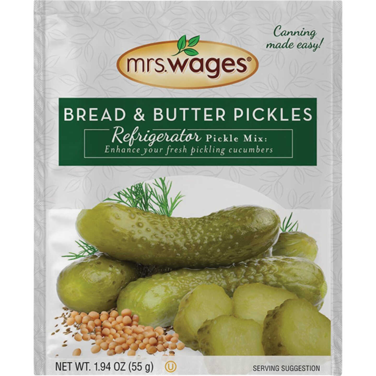 Mrs. Wages 1.94 Oz. Bread & Butter Refrigerator Pickling Mix Image 1
