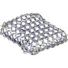 Lodge Blue Stainless Steel Chainmail Scrubbing Pad Image 1