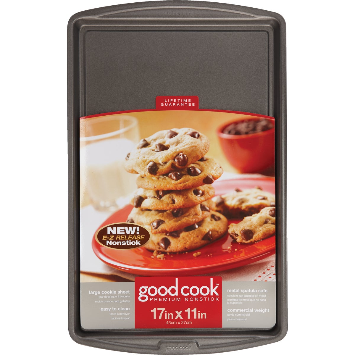 Goodcook 17 In. x 11 In. Non-Stick Cookie Sheet Image 2