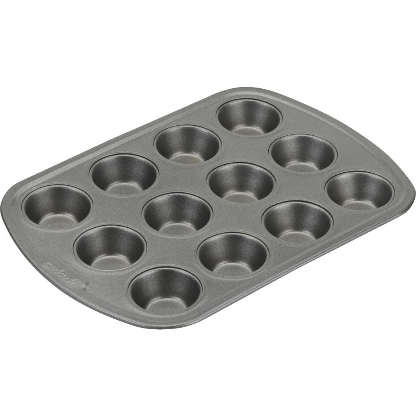 Goodcook 12-Cup Mini Non-Stick Muffin Pan Image 1