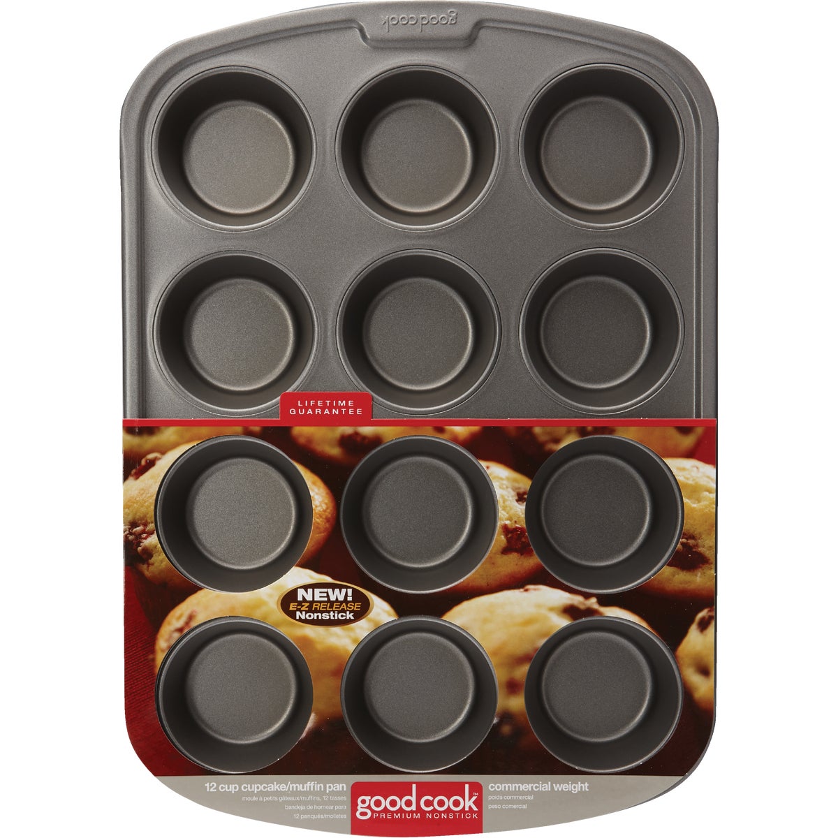 Goodcook 12-Cup Non-Stick Muffin Pan Image 2