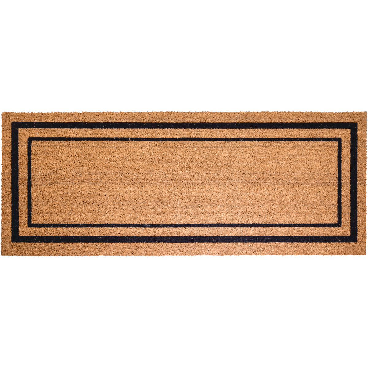 Americo Home Tan 24 In. x 60 In. Coir/Vinyl Door Mat Image 1