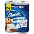 Charmin Ultra Soft Toilet Paper (6 Mega Rolls) Image 4