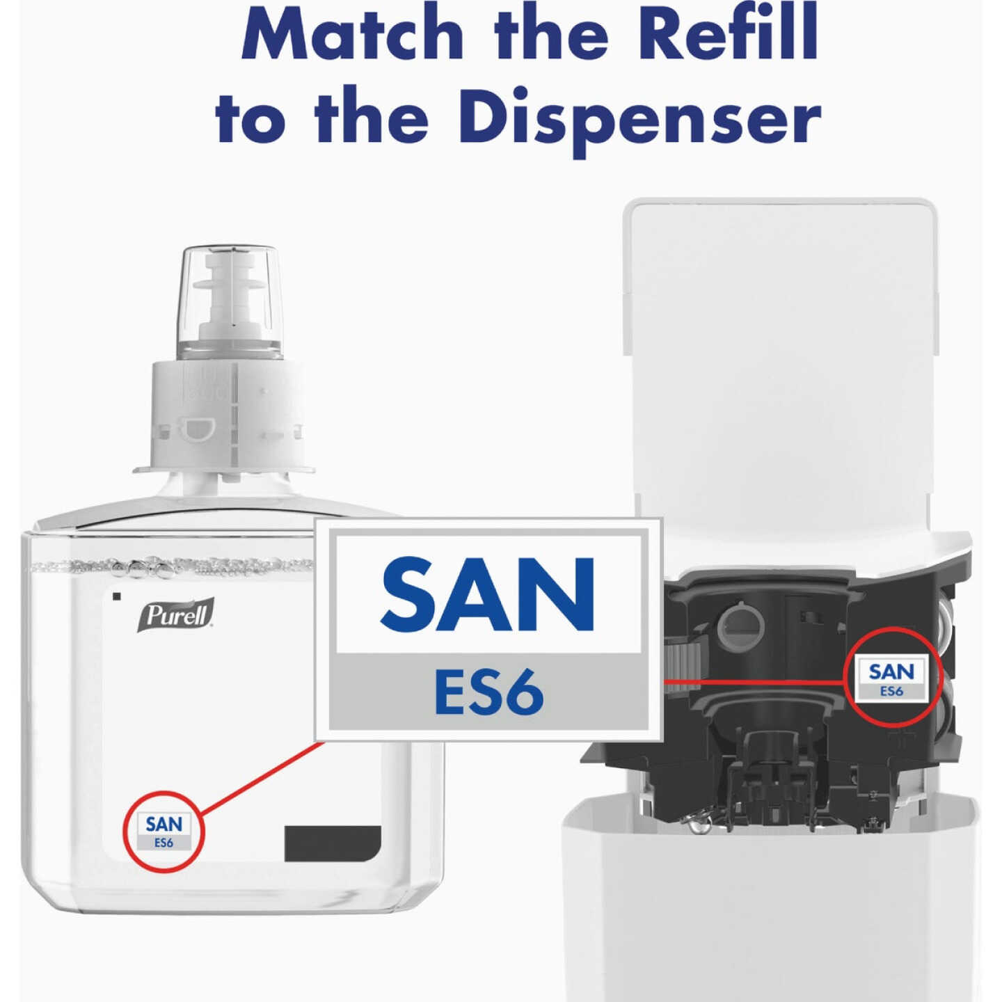 PURELL ES6 Advanced Clean Scent Hand Sanitizer Foam, 1200mL Refill Image 5