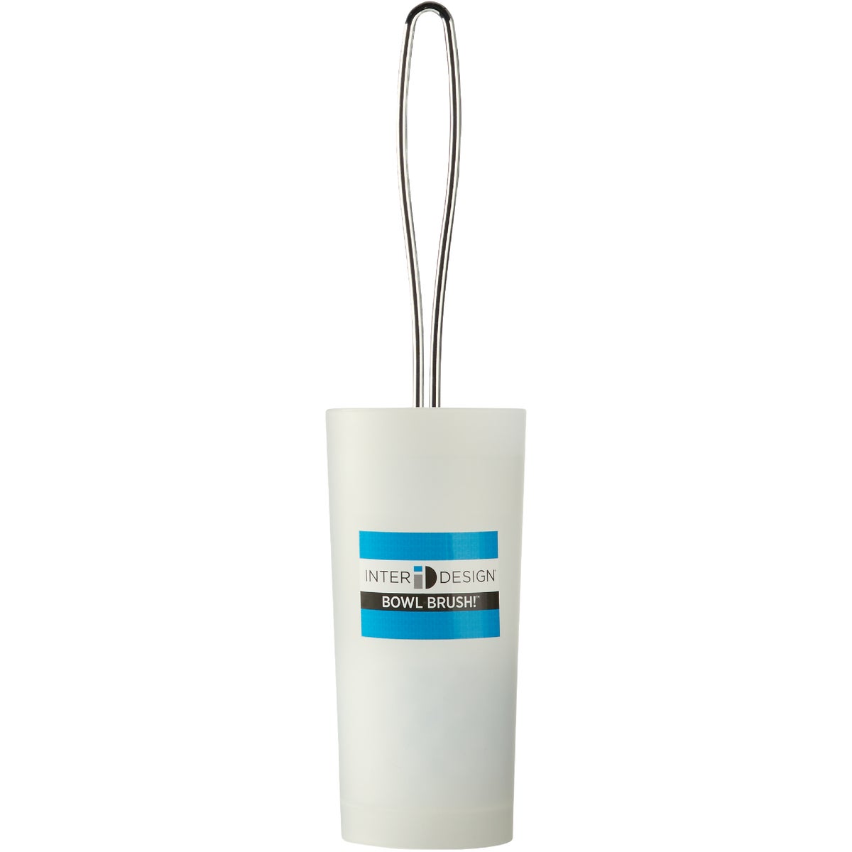 iDesign 16.5 In. Loop Toilet Bowl Brush With Caddy Image 3