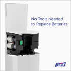 PURELL ES6 Automatic White 1200mL Hand Sanitizer Dispenser Image 5