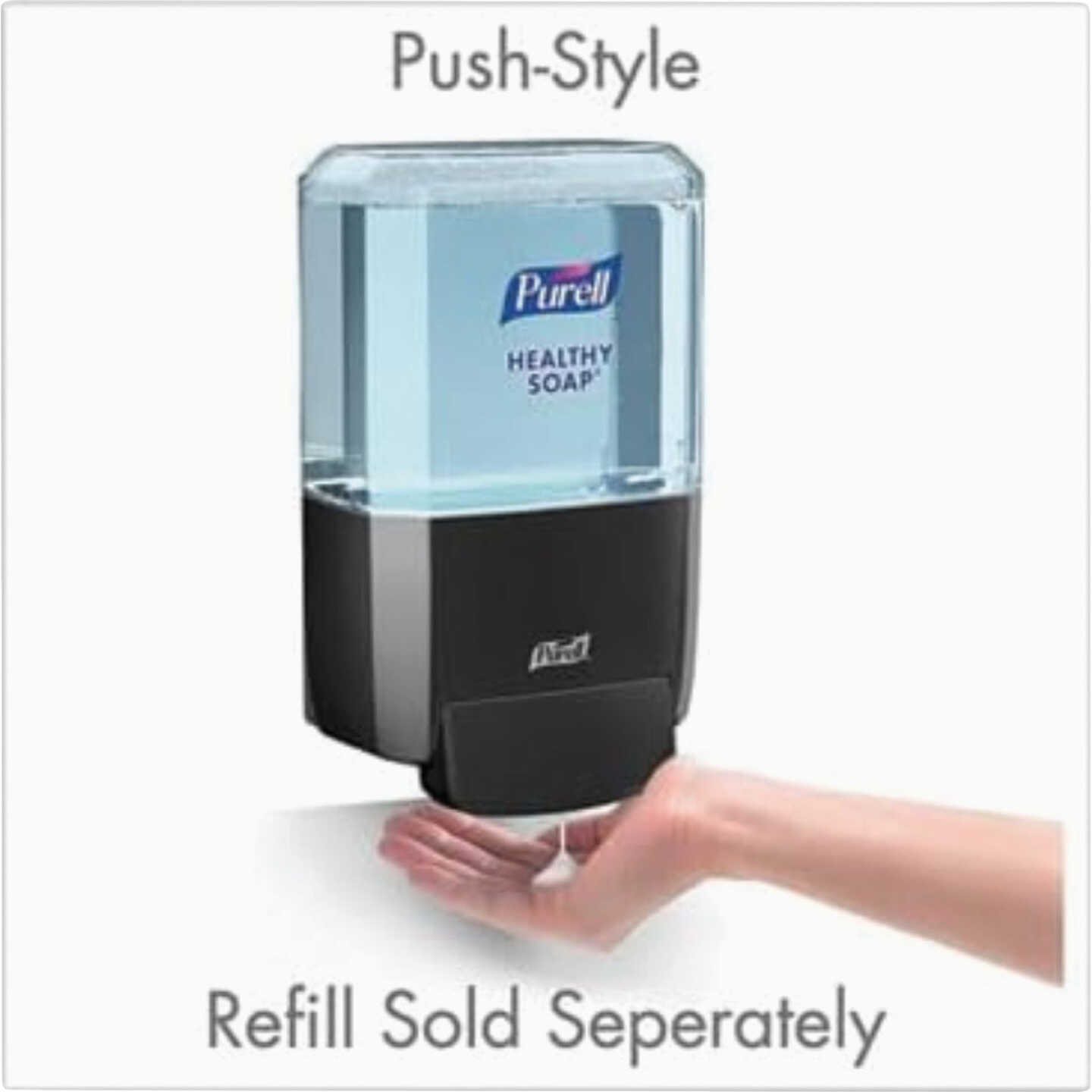 PURELL ES4 1200mL Manual Wall-Mounted Hand Soap Dispenser, Graphite Image 1
