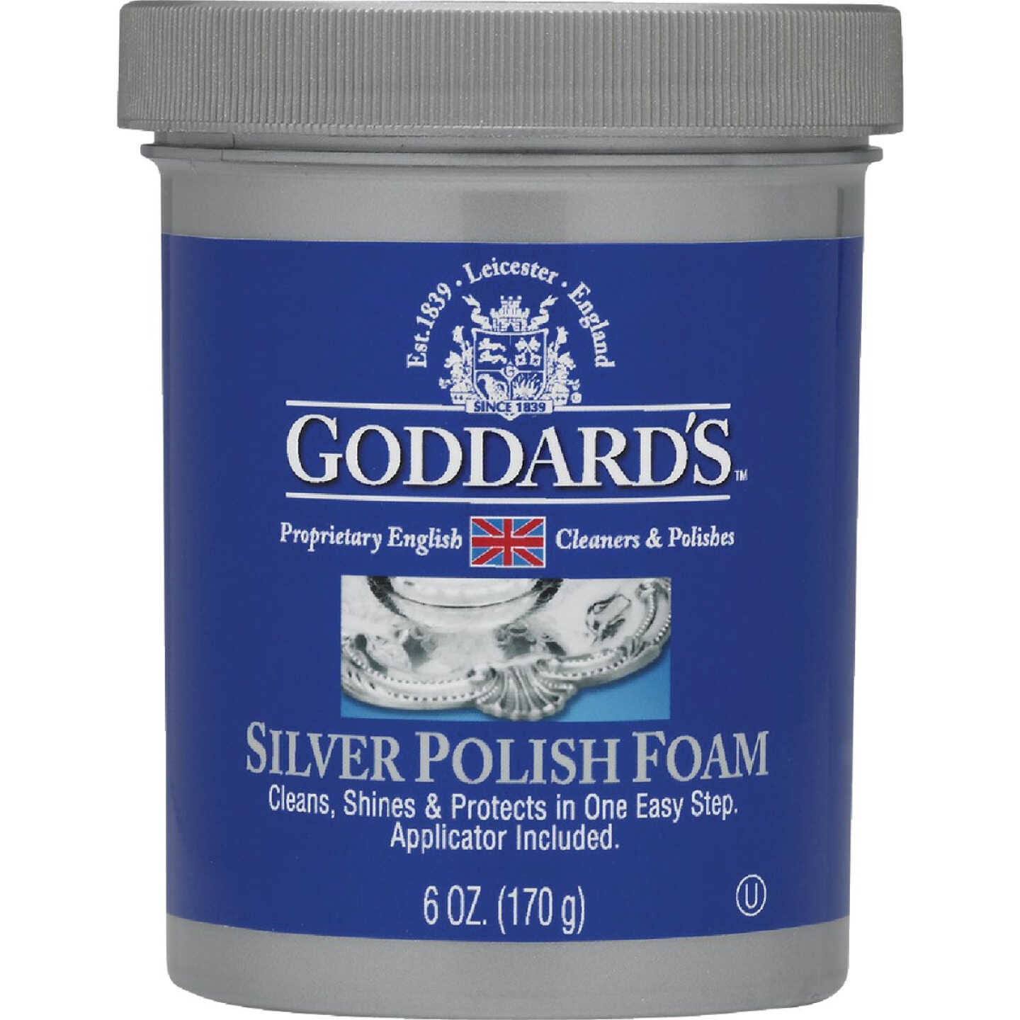 Goddard's 6 Oz. Long Shine Silver Foam Polish Image 1