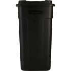 Rubbermaid 50 Gal. Black Wheeled Trash Can with Lid Image 3