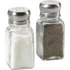 Gemco 2 Oz. Glass Square Salt or Pepper Shaker Image 4