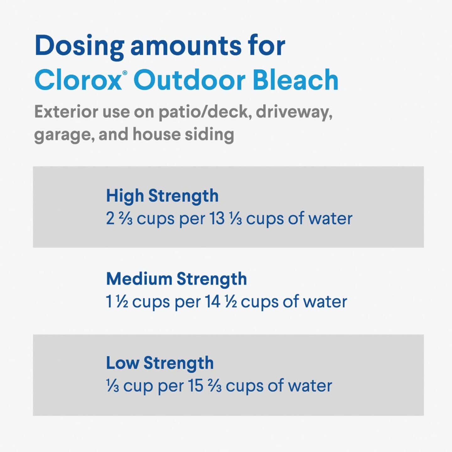 Clorox Pro Results 121 Oz. Concentrated Outdoor Bleach Image 2