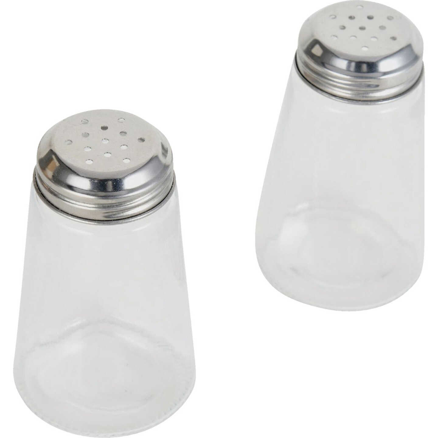 Gemco 3 Oz. Glass Salt & Pepper Shaker Set Image 1
