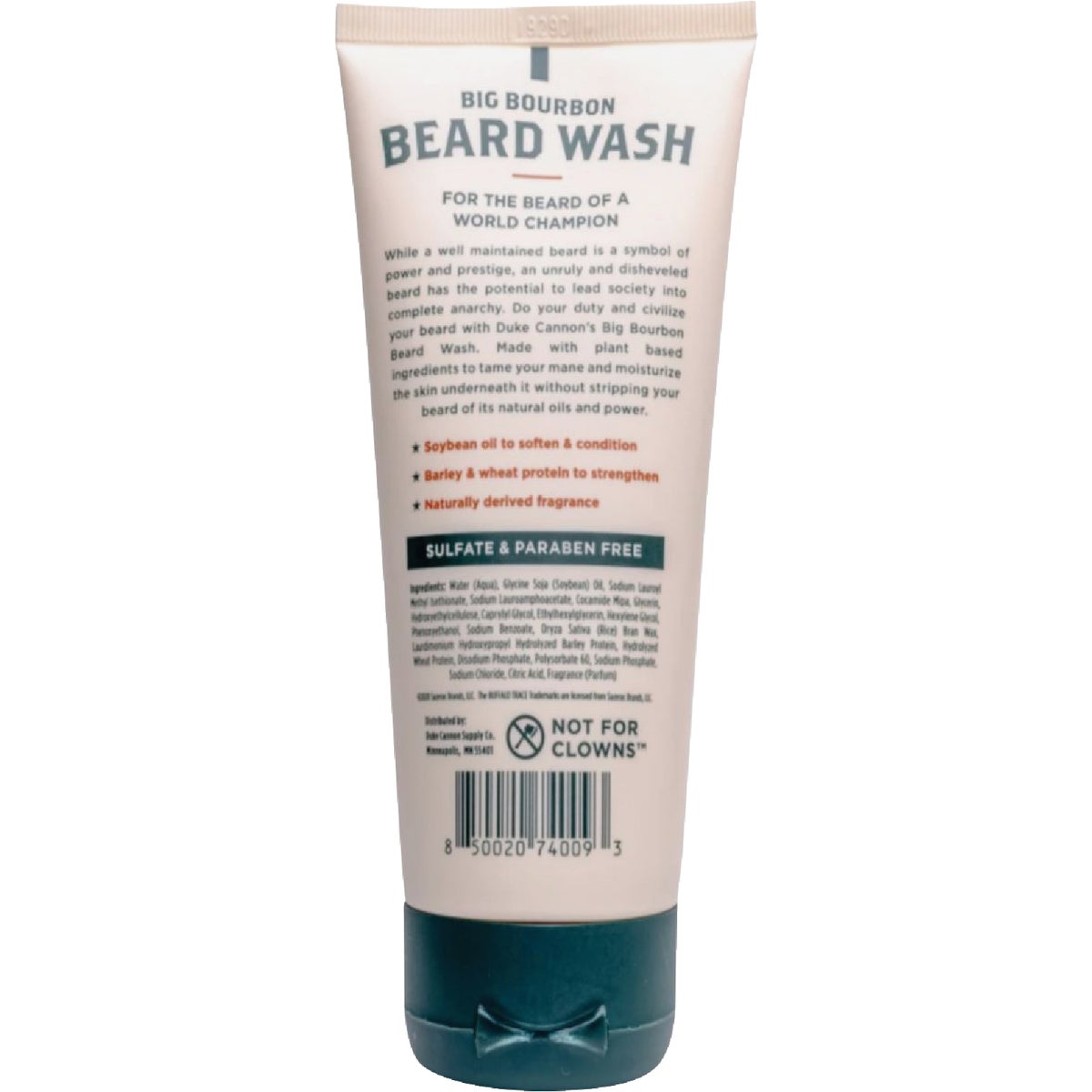 Duke Cannon 6 Oz. Big Bourbon Beard Wash Image 2