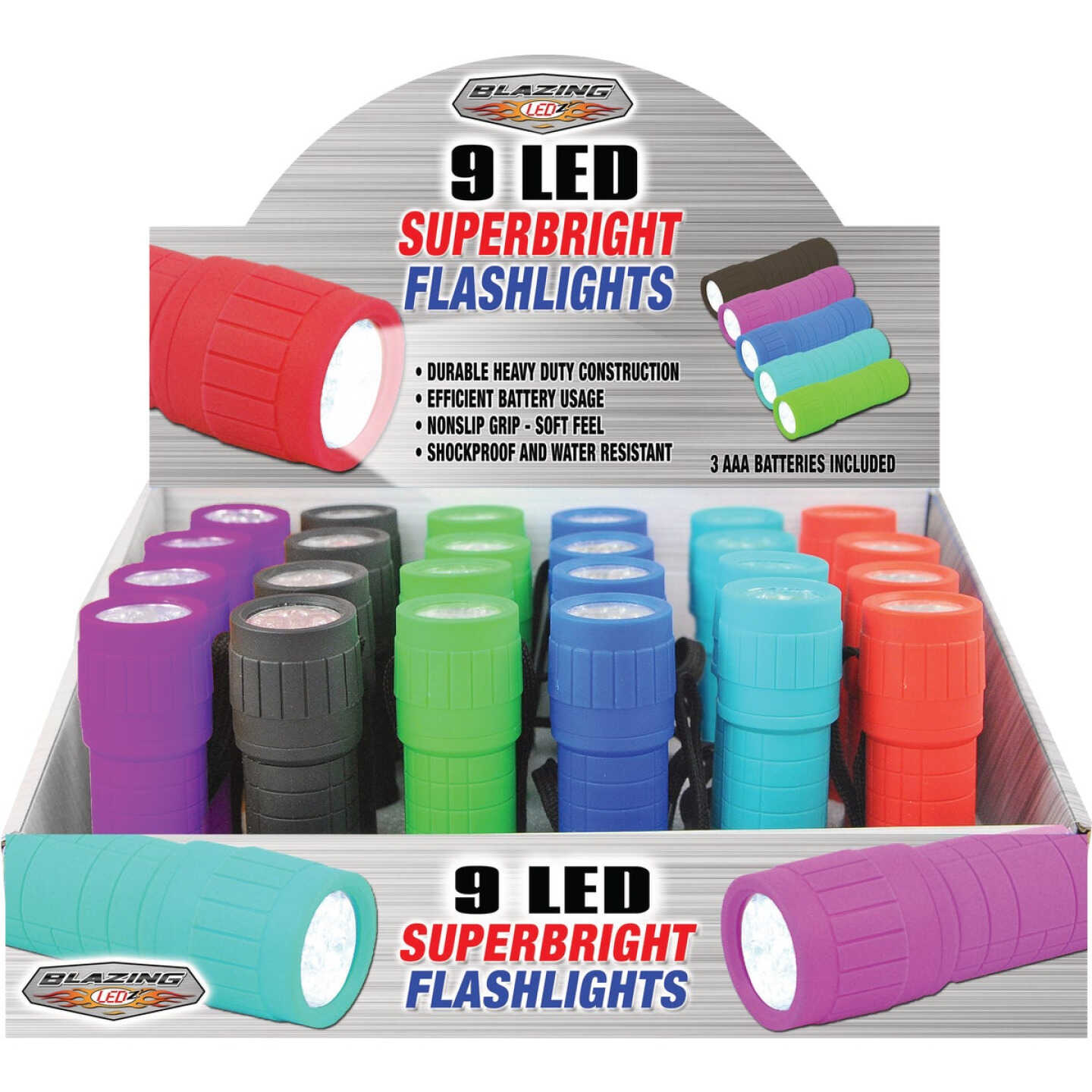 Blazing LEDz Superbright Battery LED Flashlight Image 1
