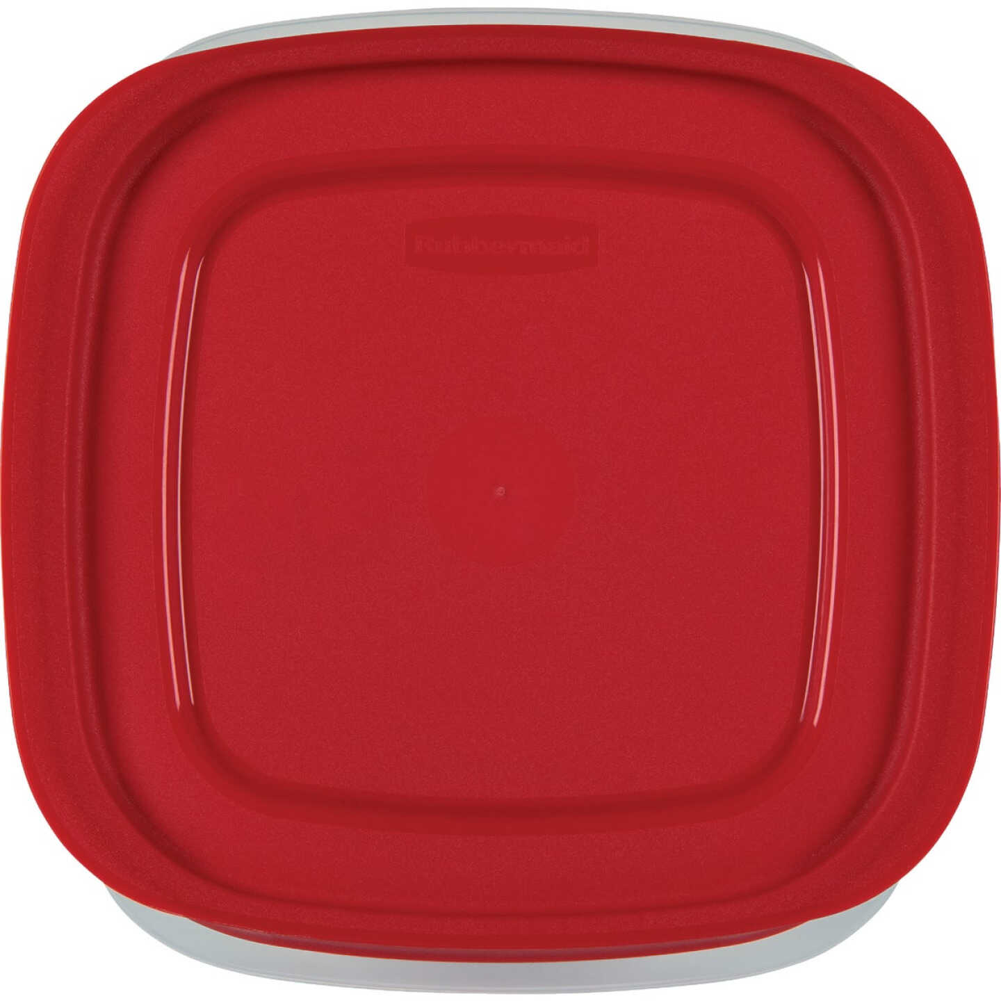 Rubbermaid EasyStore 7.81 C. Clear Square Food Storage Container with Lid Image 5