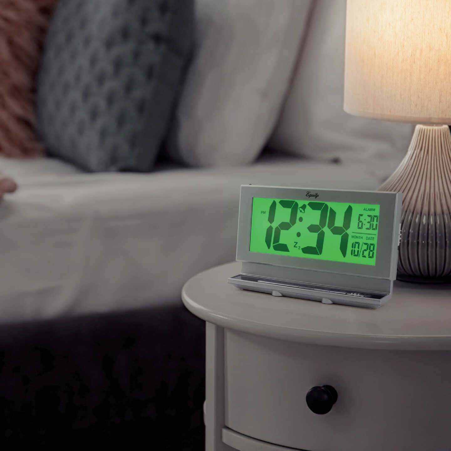 La Crosse Technology 2 In. Equity LCD Battery Operated Alarm Clock Image 2