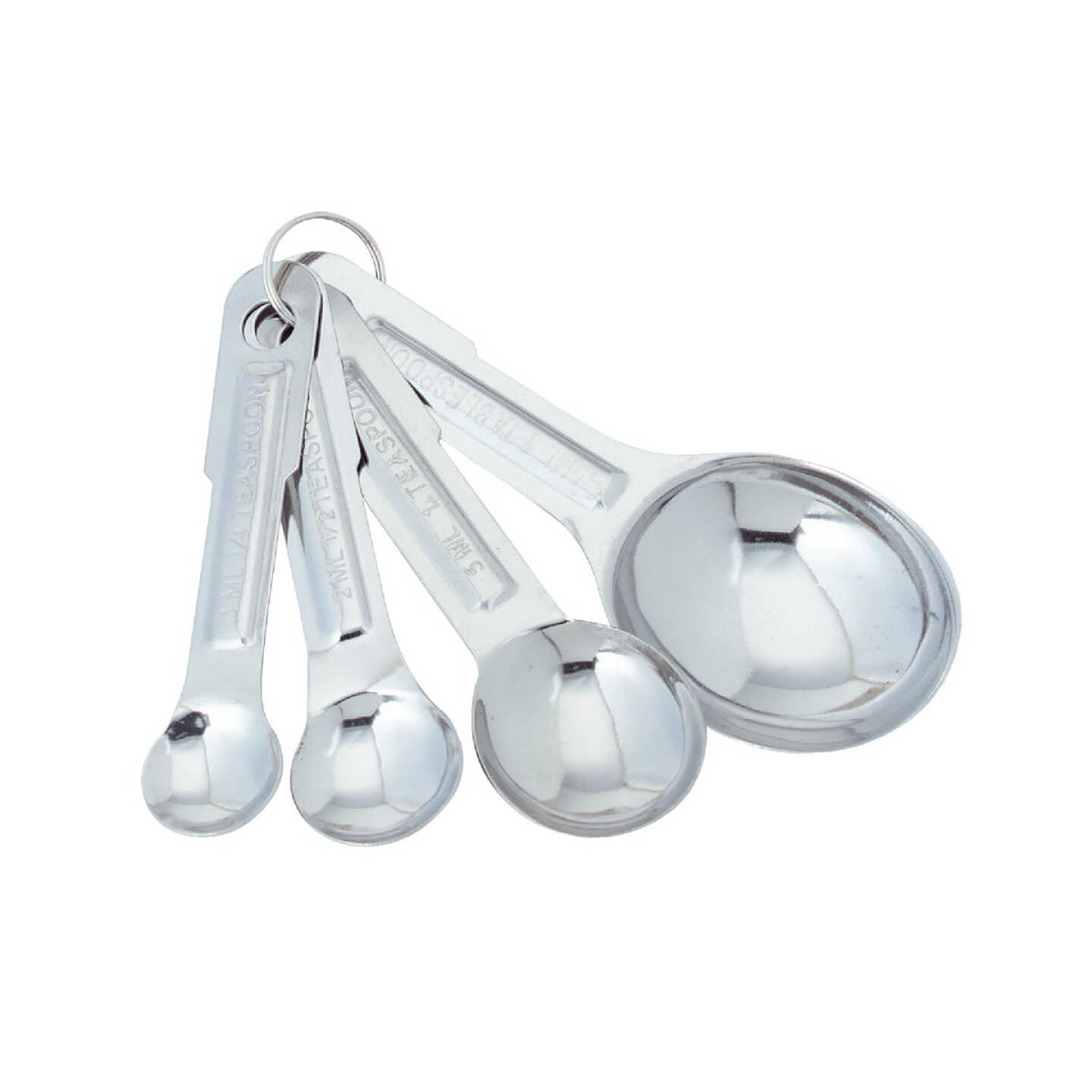 Norpro Stainless Steel Measuring Spoons (4-Piece) Image 1