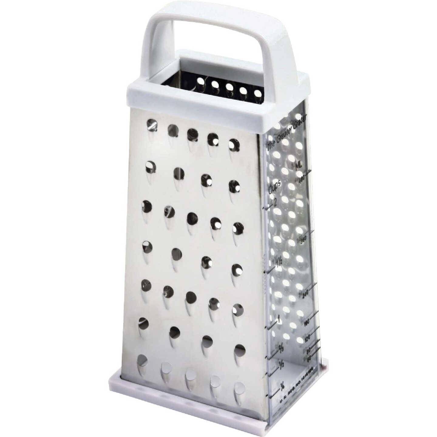Norpro 4-Sided Stainless Steel Small Box Grater Image 1