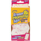Scrub Daddy Eraser Mommy 10x with Scrubbing Germs (2-Pack) Image 1