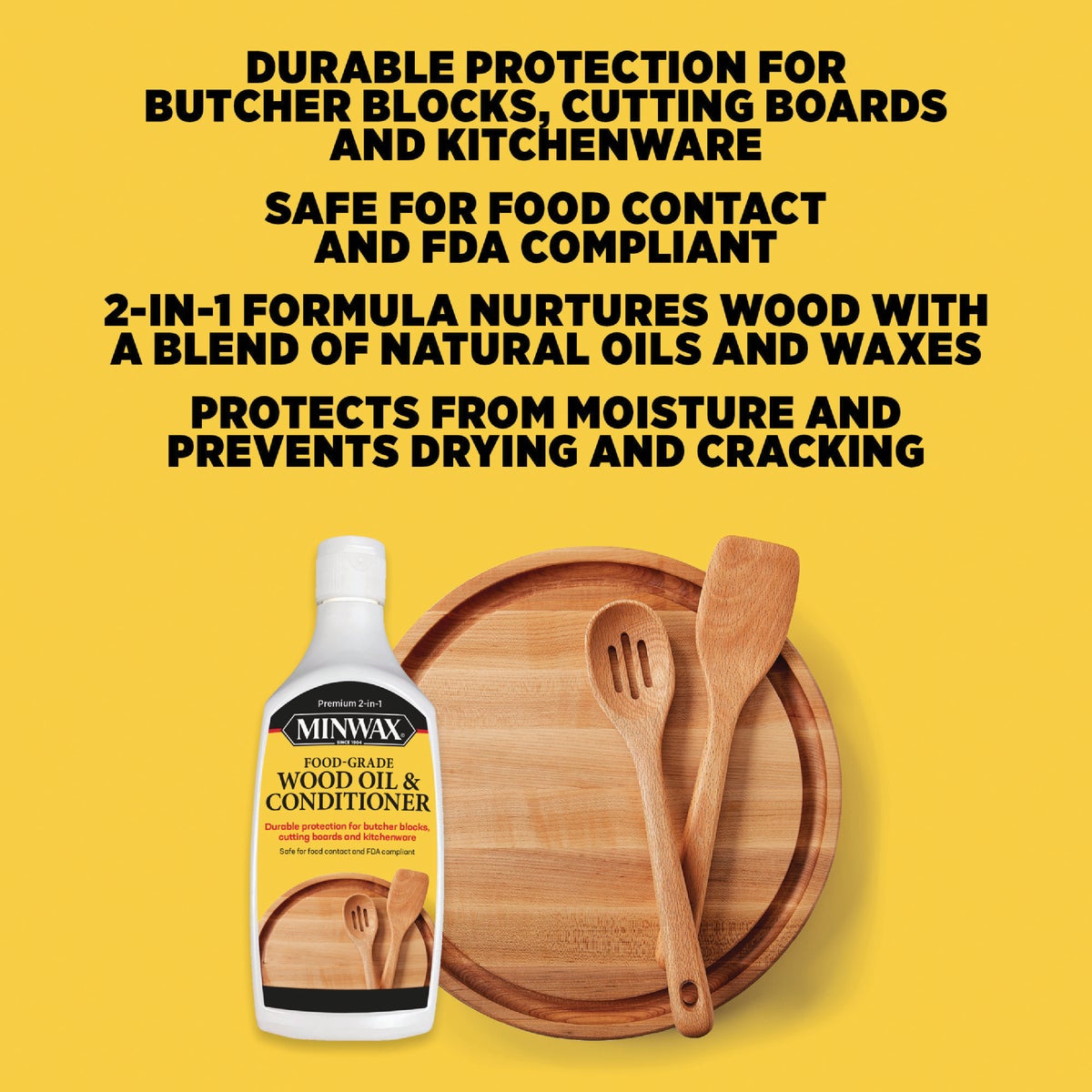 Minwax 12 Oz. Food Grade Oil & Wood Conditioner Image 6