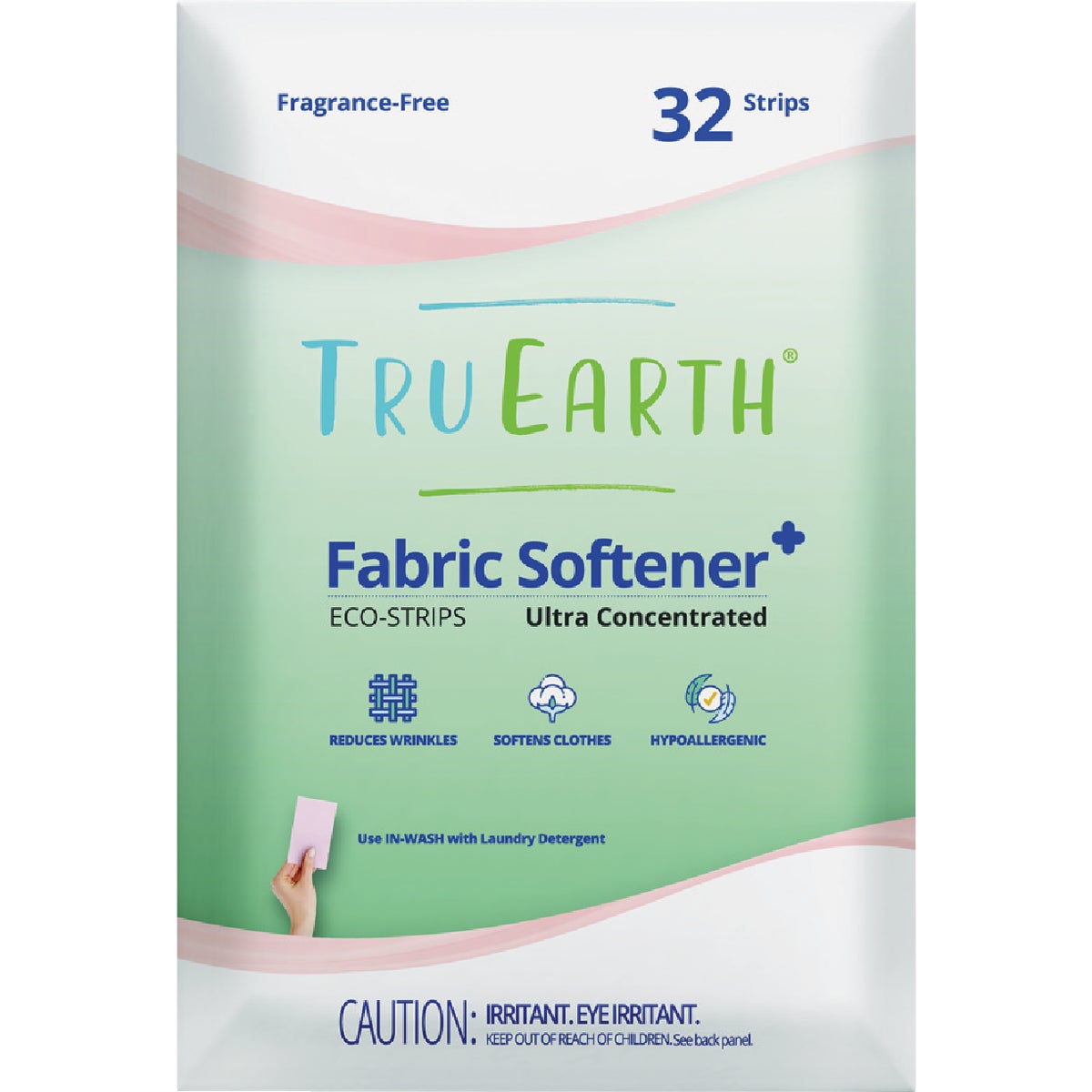 Tru Earth Eco-Strips Fragrance-Free Fabric Softener (32-Loads)
