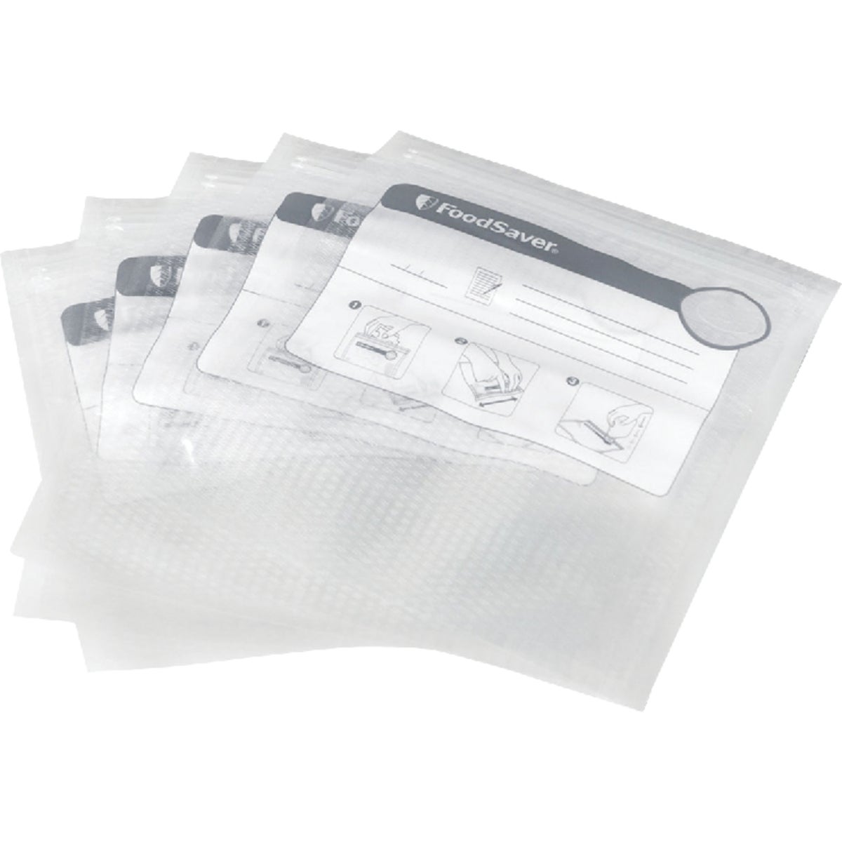 FoodSaver FreshSaver Vacuum Zipper Quart Bags (18-Count) Image 2
