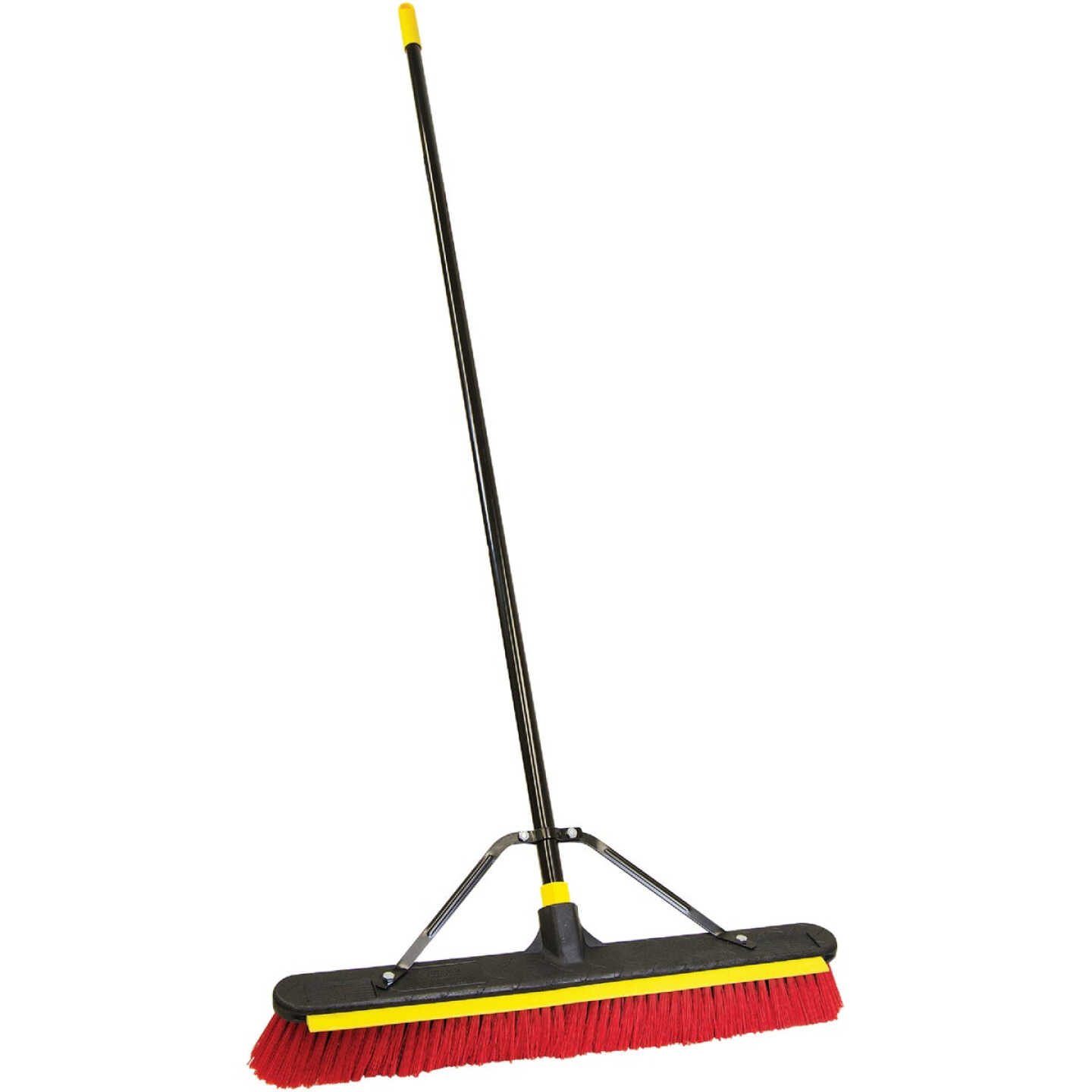 Quickie JobSite 24 In. 2-In-1 Squeegee Push Broom Image 1