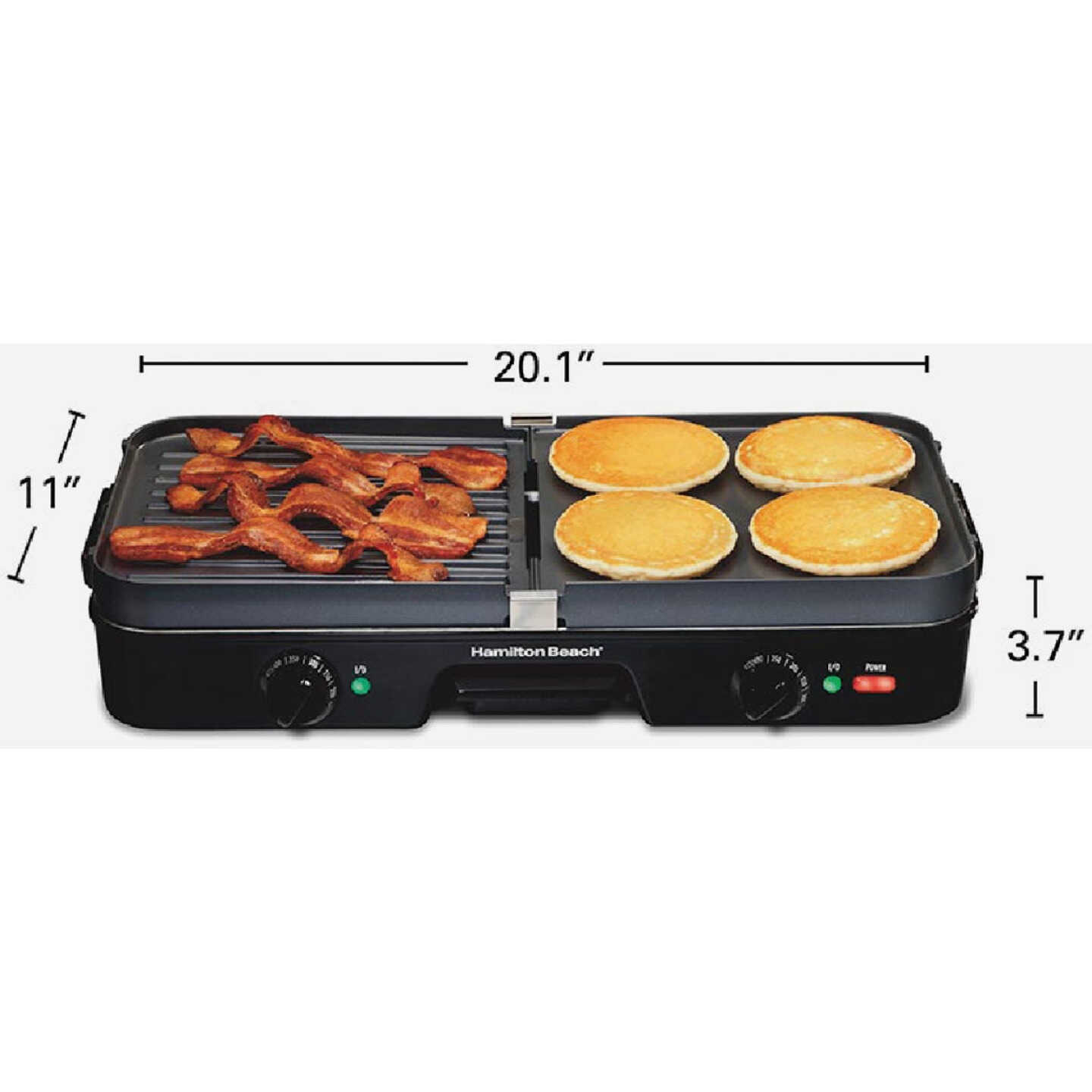 Hamilton Beach 3-In-One Electric Grill/Griddle Image 2