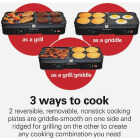 Hamilton Beach 3-In-One Electric Grill/Griddle Image 3