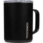 Corkcicle 16 Oz. Classic Coffee Mug in Matte Black Image 1