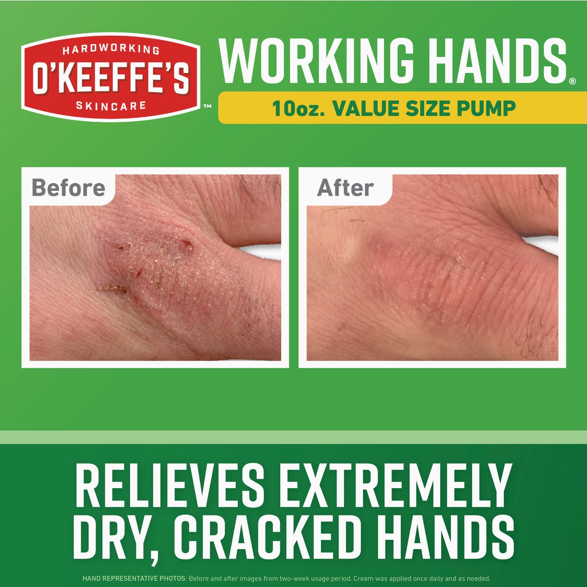 O'Keeffe's Working Hands 10 Oz. Hand Cream Pump Image 3