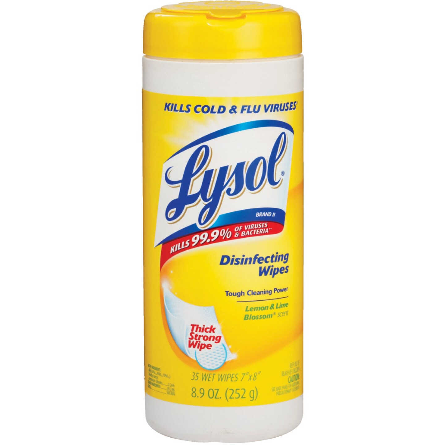Lysol Lemon & Lime Blossom Sanitizing Wipes (35-Count) Image 1