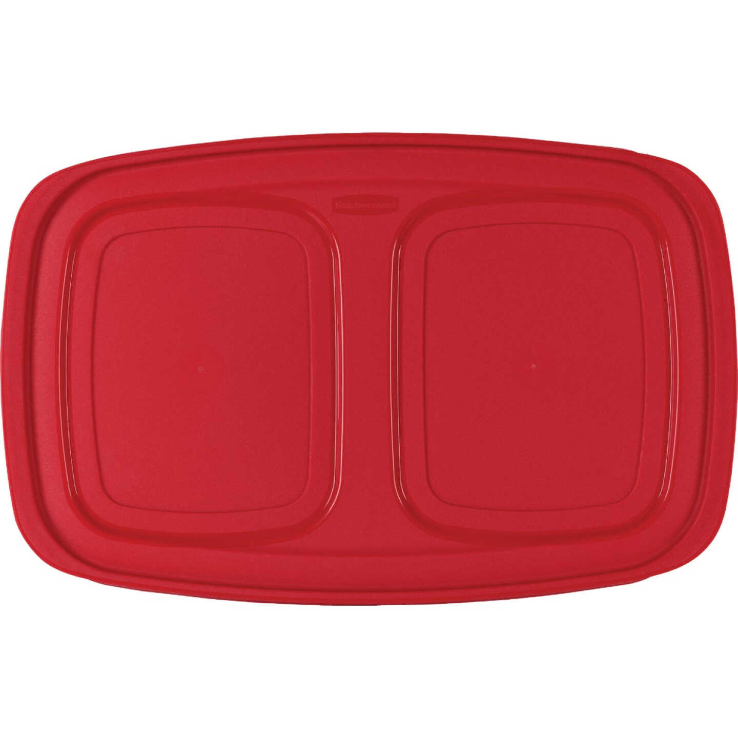 Rubbermaid EasyStore 28.8 C. Clear Rectangular Food Storage Container with Lid Image 6
