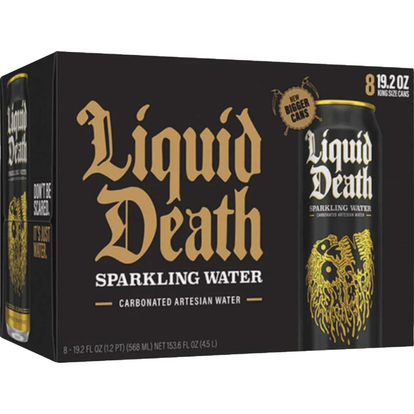 Liquid Death 19.2 Oz. 100% Sparkling Mountain Water Image 2
