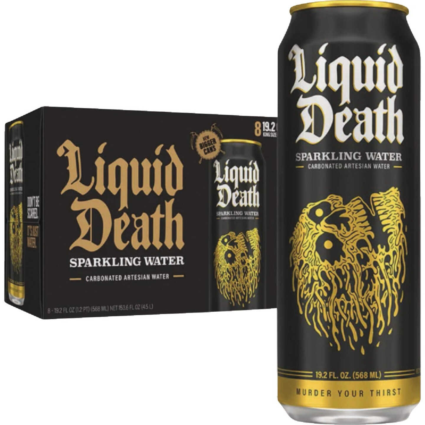Liquid Death 19.2 Oz. 100% Sparkling Mountain Water Image 4