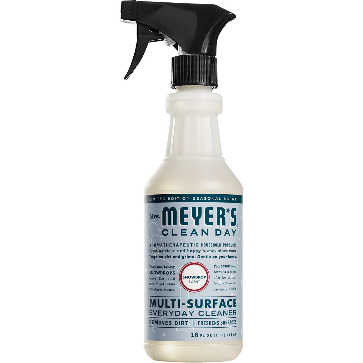 Mrs. Meyer's Clean Day 16 Oz. Snowdrop Multi-Surface Everyday Cleaner Image 1