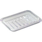 iDesign Royal Rectangular Textured Soap Dish Image 1