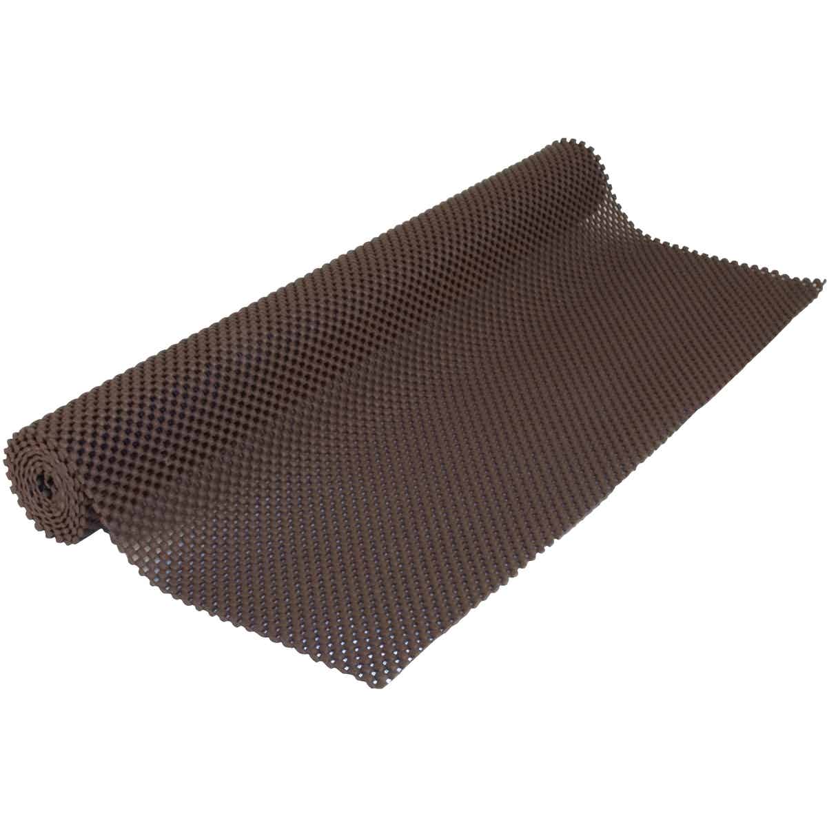 Con-Tact 20 In. x 4 Ft. Chocolate Grip Premium Non-Adhesive Shelf Liner Image 1
