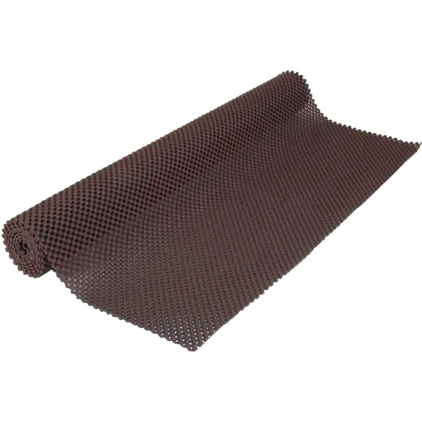 Con-Tact 20 In. x 4 Ft. Chocolate Grip Premium Non-Adhesive Shelf Liner Image 1