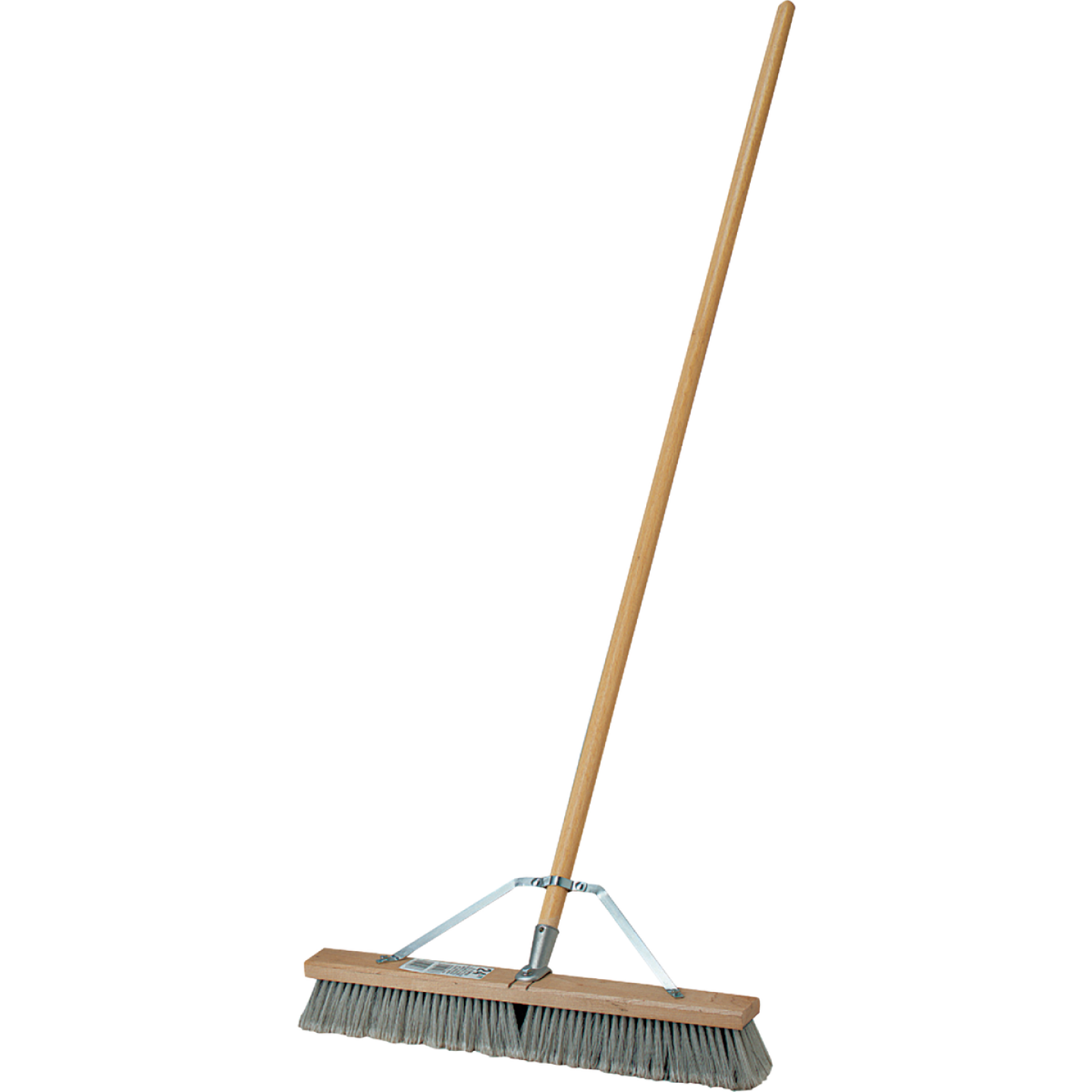 DQB 24 In. W. x 64 In. L. Wood Handle Contractor Push Broom Image 1